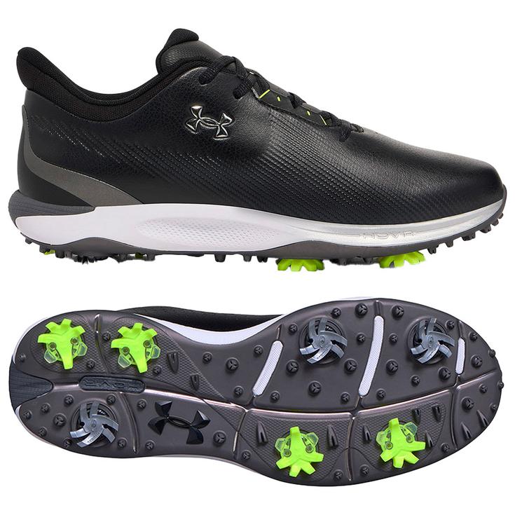 Under Armour Schuhe mit Spikes Drive Fade Black Black Metallic Silver Präsentation