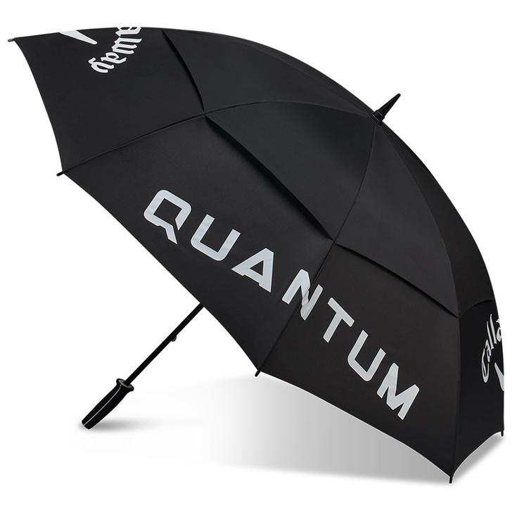 Callaway Golf Regenschirm Quantum 68 Double Canopy Black Präsentation