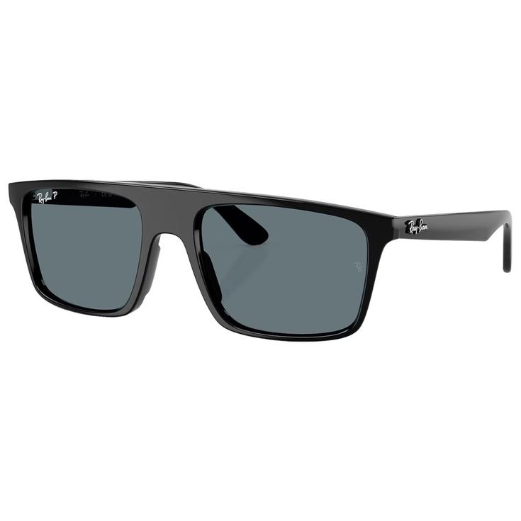 Ray Ban Sonnenbrille RB2222 Polished Black Dark Blue Polar Präsentation