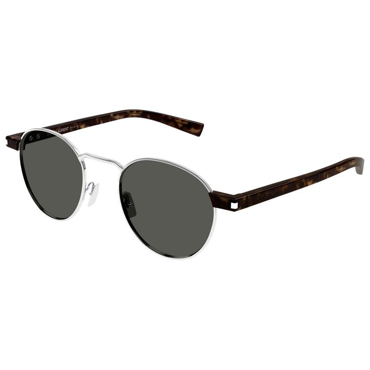 Saint Laurent Sonnenbrille SL 707 001 Silver Havana Präsentation