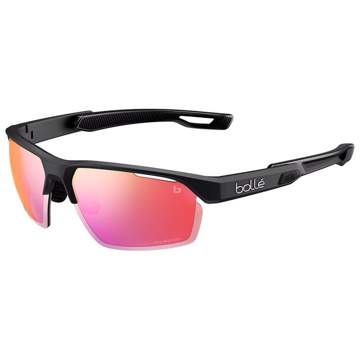Bollé Sonnenbrille Victus Pro Black Matte Phantom Clear Green Photochromic Präsentation