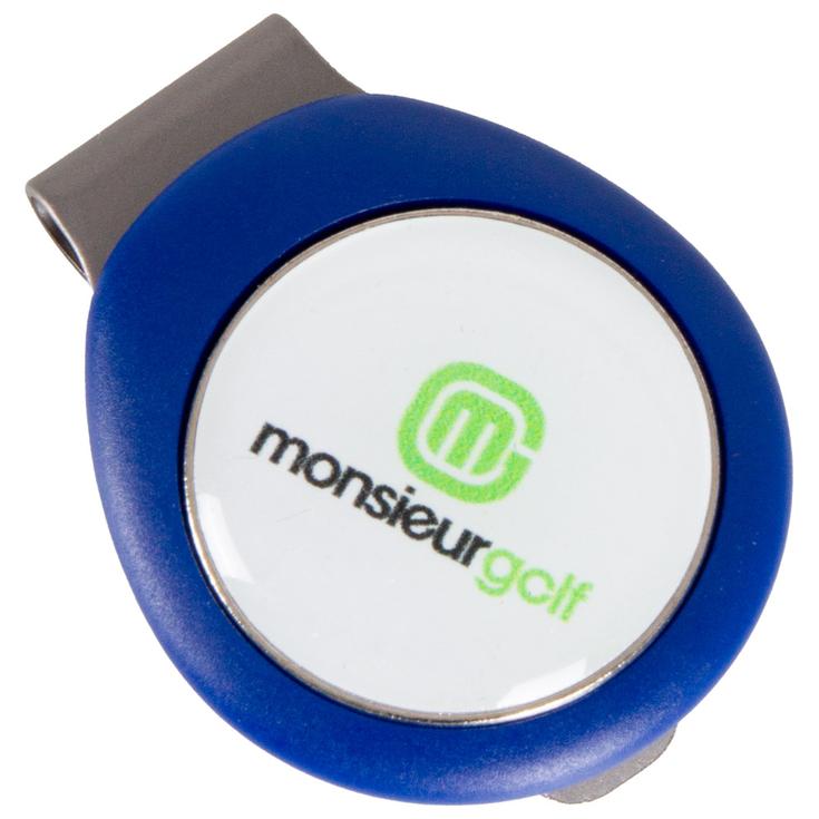 Pitchfix Ballmarkierer The Hat Clip monsieurgolf Blue Präsentation