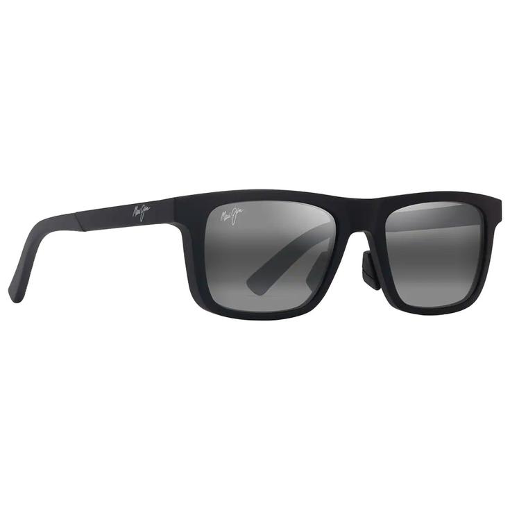 Maui Jim Sonnenbrille Moaka Matte Black Neutral Grey Mineral Superthin Präsentation
