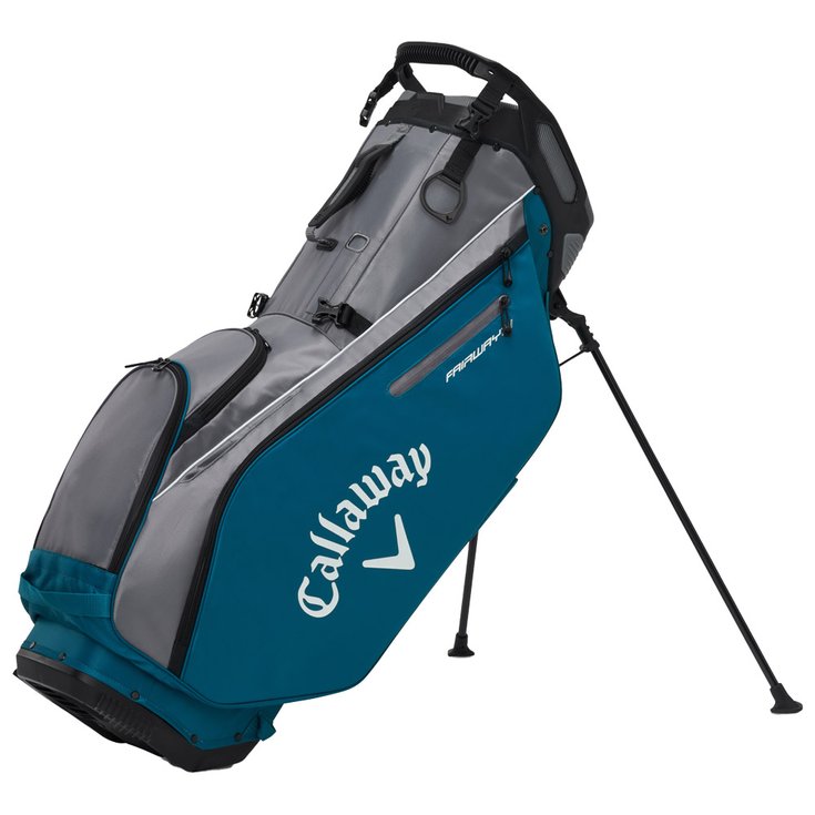 Callaway Golf Standbag (Komplettsatz) Fairway 14 Stand Charcoal Teal Präsentation