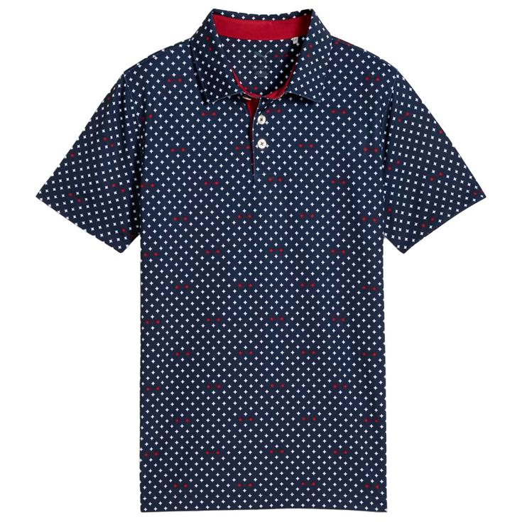 Puma Golf Polohemde Boys Burgh Polo Deep Navy Präsentation