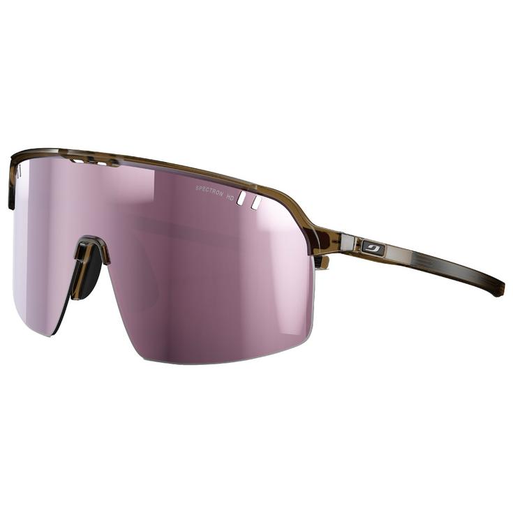 Julbo Sonnenbrille Intensity Translucide Brillant Marron Noir Spectron Hd 3 Präsentation