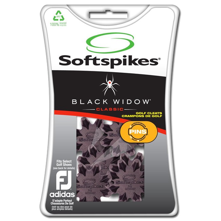 Softspikes Spikes Black Widow Pins Présentation