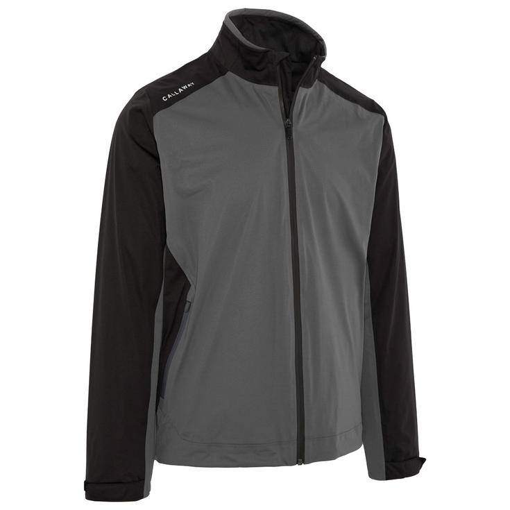 Callaway Golf Regenjacke Emea Full Zip Stormlite II Caviar Präsentation