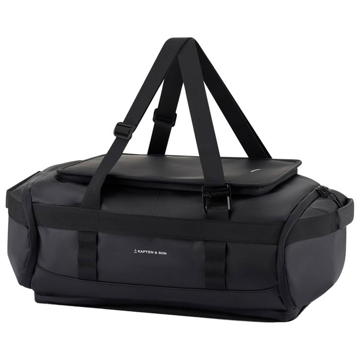 Kapten & Son Lisbon Duffle Backpack Small 33L All Black 