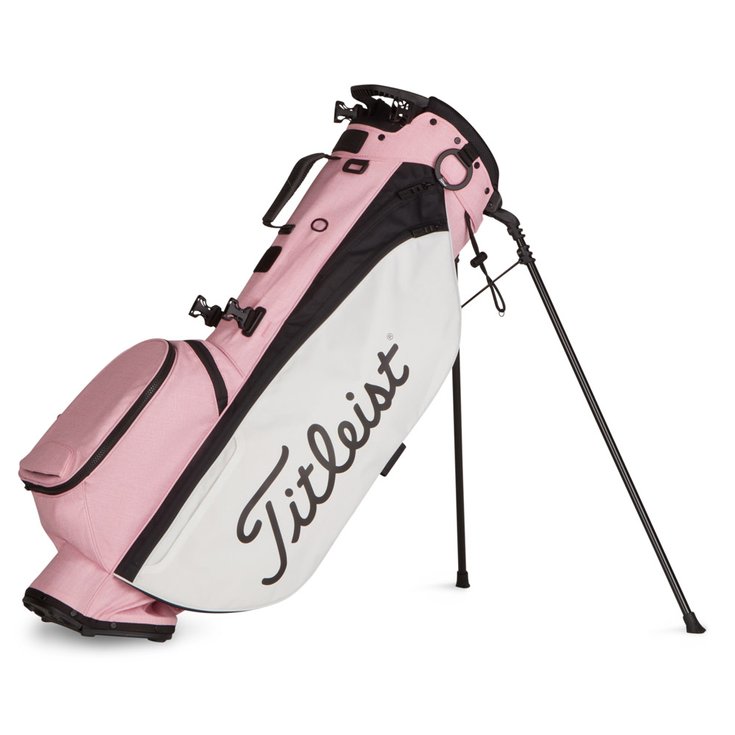 Titleist Sacs trepied serie Pink Out Players 4 Pink White Black Présentation