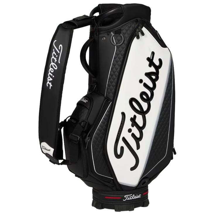 Titleist Cartbag (Komplettsatz) Tour Bag II Black White Präsentation