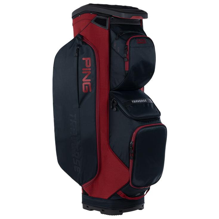Ping Sacs chariot serie Traverse 244 Black Heather Red Présentation