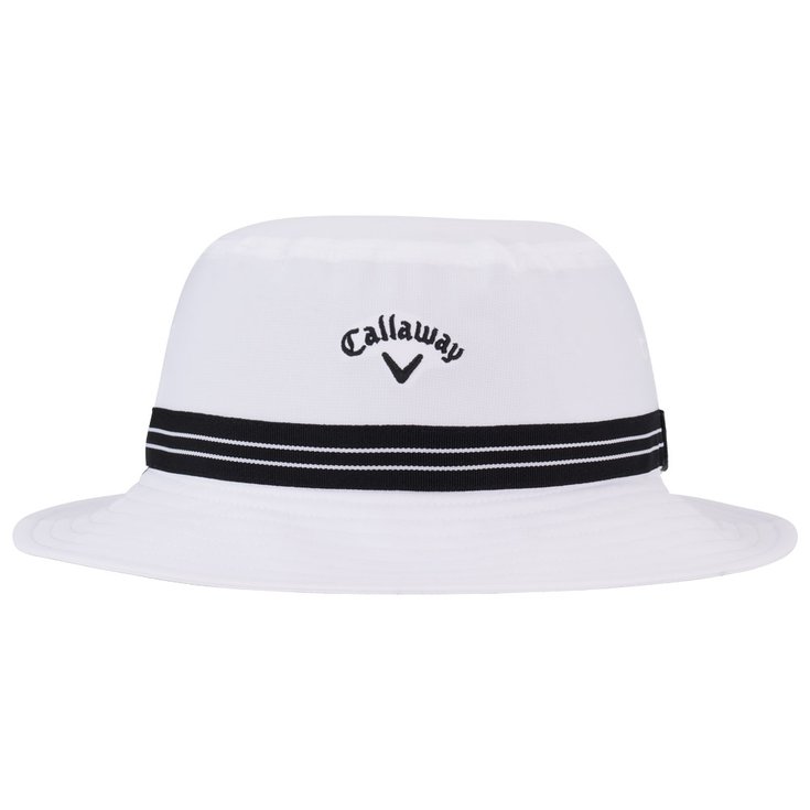 Callaway Golf Bucket Hat White Black 