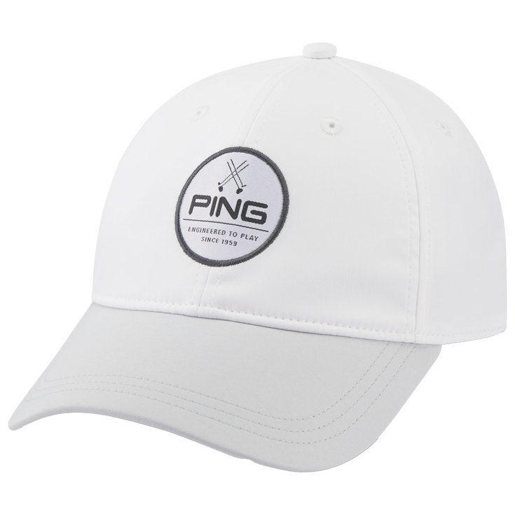 Ping Cap Engineered To Play Cap White Silver Präsentation