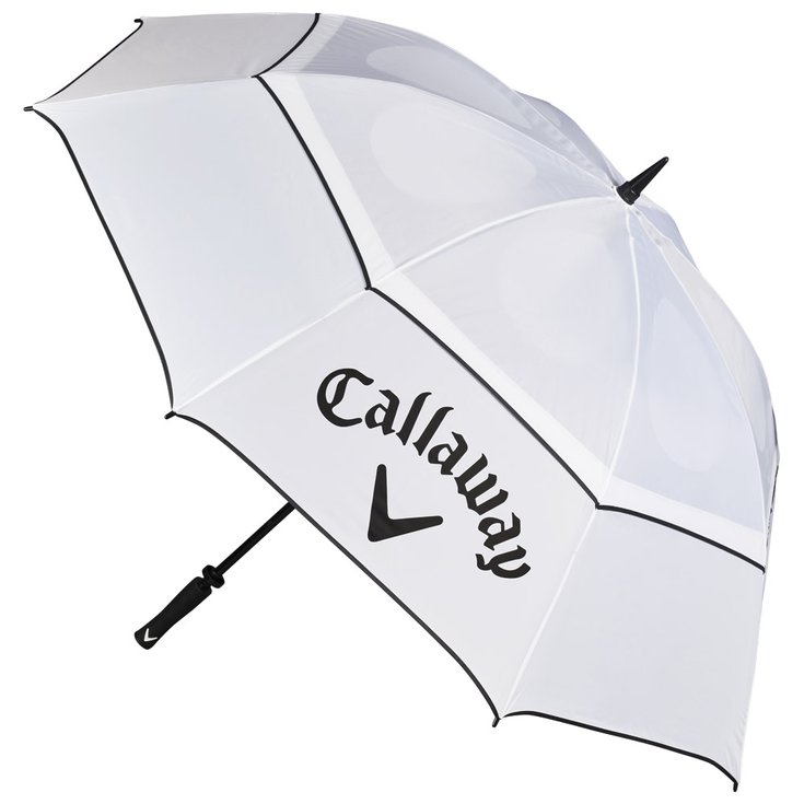Callaway Golf Regenschirm Shield 64 Umbrella White Black Präsentation