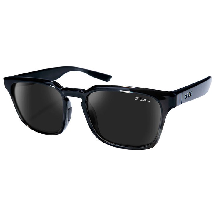 Zeal Sonnenbrille Whittier Transparent Dark Grey Ellume Polarized Dark Grey Präsentation