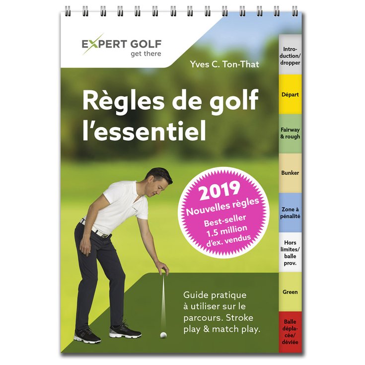  Livres Règles de Golf, L'essentiel 2019 Présentation