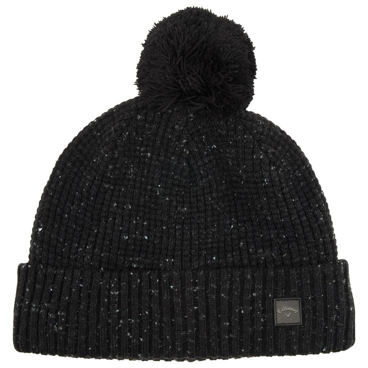 Callaway Golf Mütze Winter Tees Beanie Black Präsentation