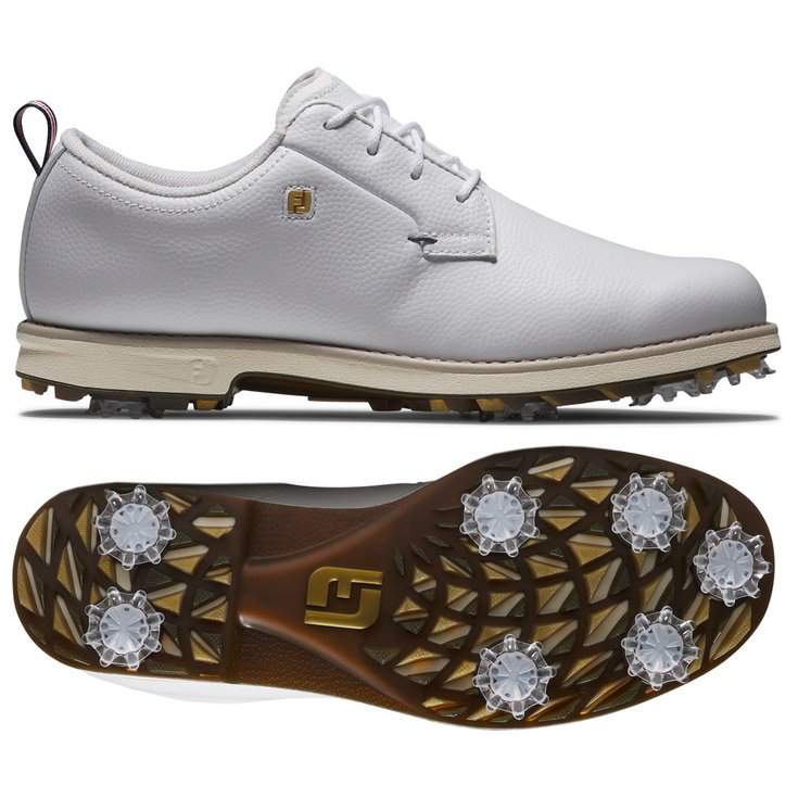 Footjoy Women's Premiere Series Cypress White Gold Navy 