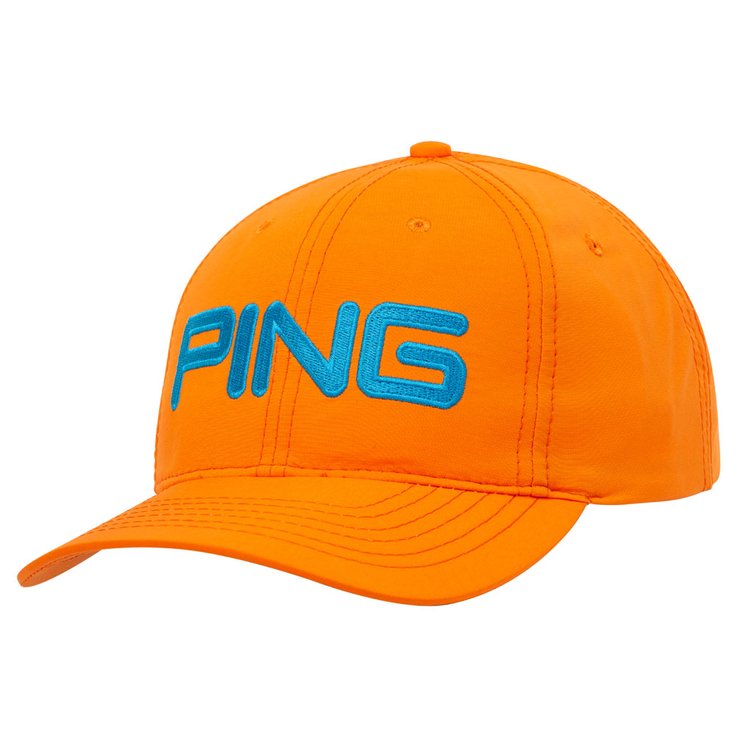 Ping Cap Ping Lite Brights Atomic Orange Azure - AJUSTABLE Präsentation