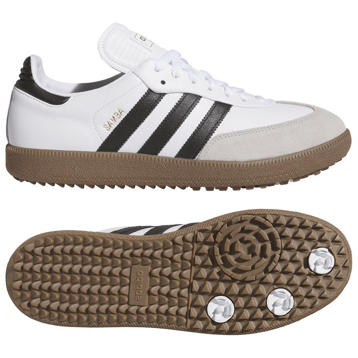 adidas Originals Schuhe ohne Spikes Samba Golf White Black Präsentation