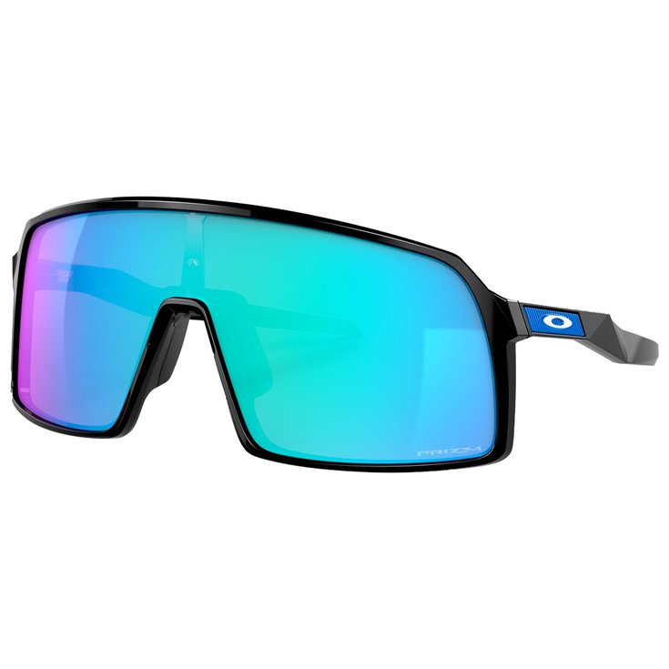 Oakley Sonnenbrille Sutro Polished Black Prizm Sapphire Präsentation