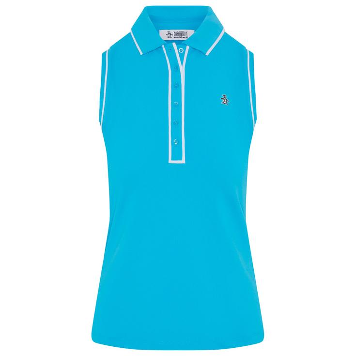 Original Penguin Polo Sleeveless Performance Veronica Aquarius 