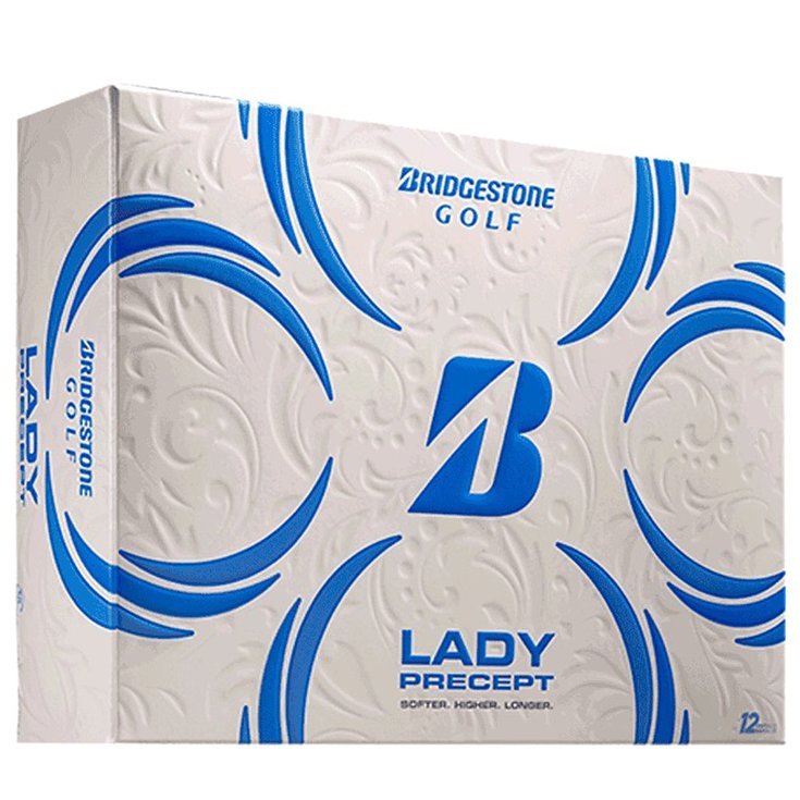 Bridgestone Balles neuves Precept Lady White Présentation