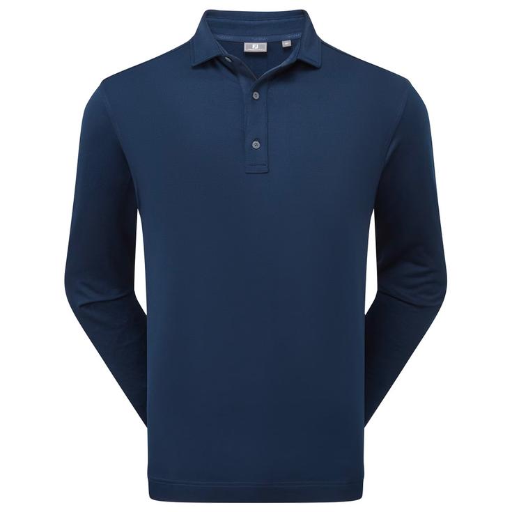 Footjoy Polohemde Thermoseries Long Sleeves Navy Präsentation