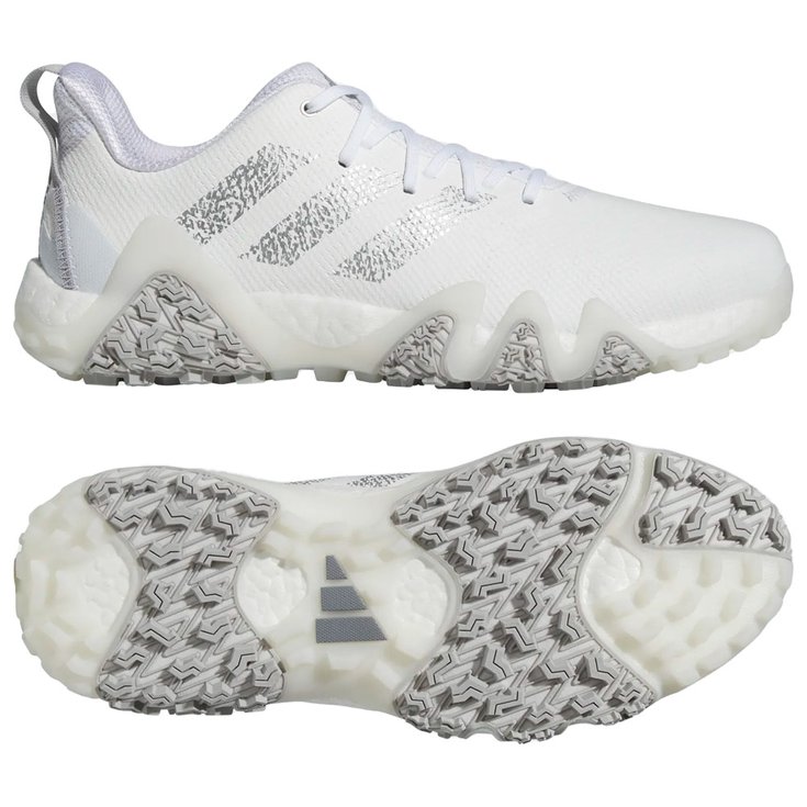 Adidas Chaussures sans spikes Codechaos White Silver Met Grey Two Présentation