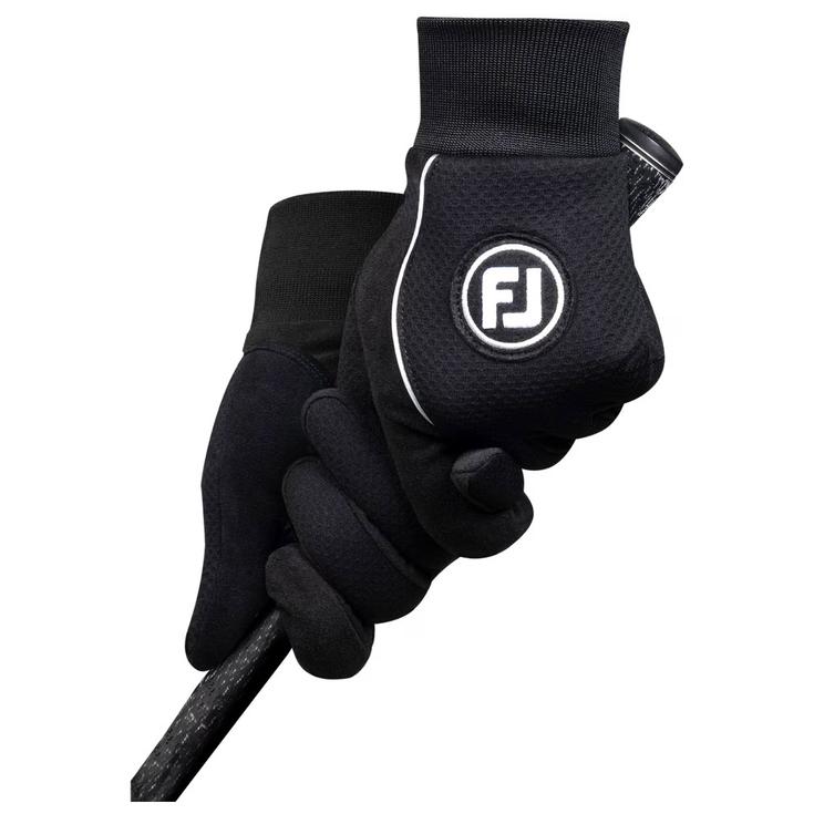 Footjoy Gants synthetiques chauds (Paire) Wintersof Black Présentation