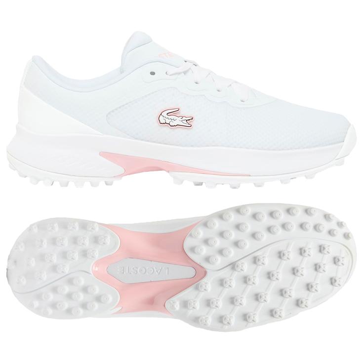Lacoste Schuhe ohne Spikes Golf Point W White Pink Präsentation