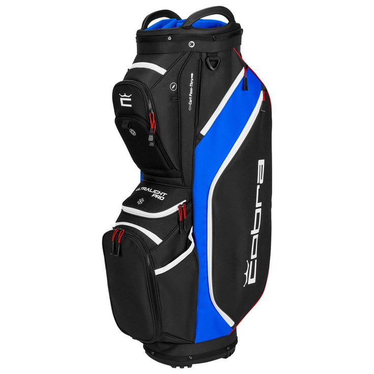 Cobra Cartbag (Komplettsatz) Ultralight Pro Cart Bag Puma Black Electric Blue Präsentation