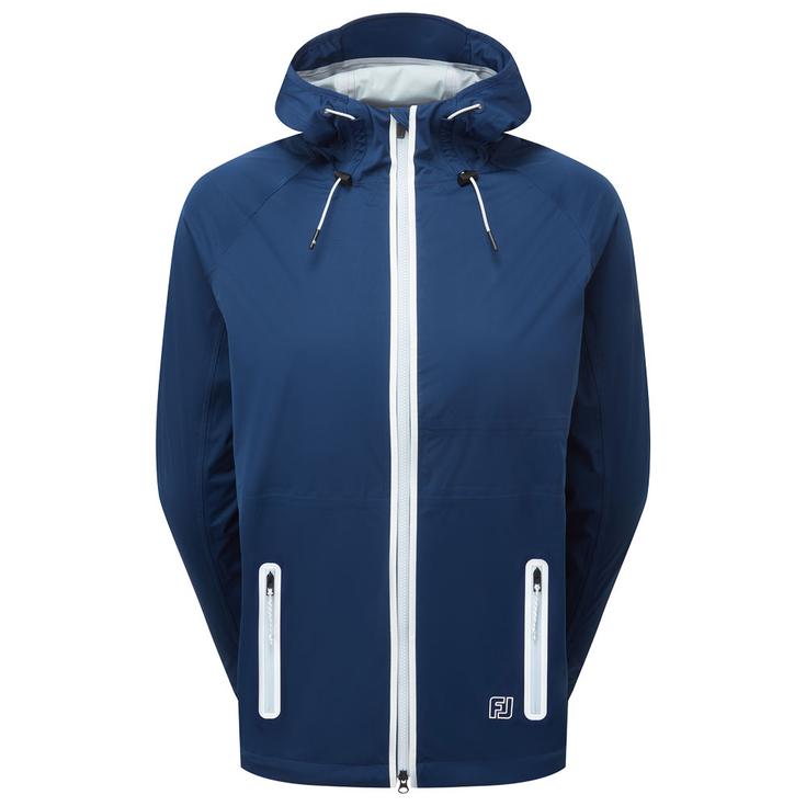 Footjoy Regenjacke Hydroknit Jacket Navy White Skyway Präsentation