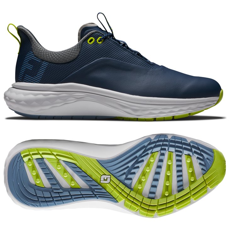 Footjoy Quantum Navy White Lime 