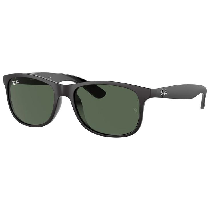 Ray Ban Sonnenbrille RB4202 Andy Matte Black Green Präsentation