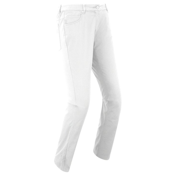 Footjoy Pantalon Golfleisure Stretch Trousers White Détail golf 1