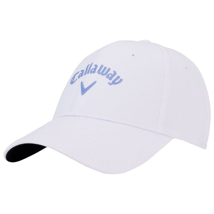 Callaway Golf Cap Liquid Metal Women White Hydrangea Präsentation