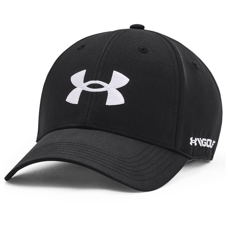 Under Armour Cap Golf96 Hat Black White Präsentation