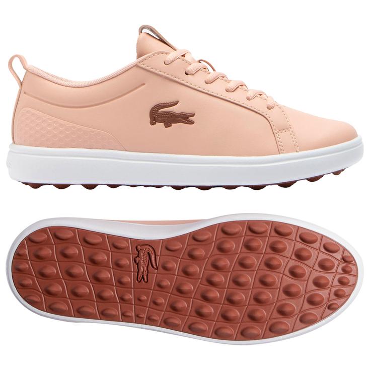 Lacoste Schuhe ohne Spikes G-Elite Pink White Präsentation