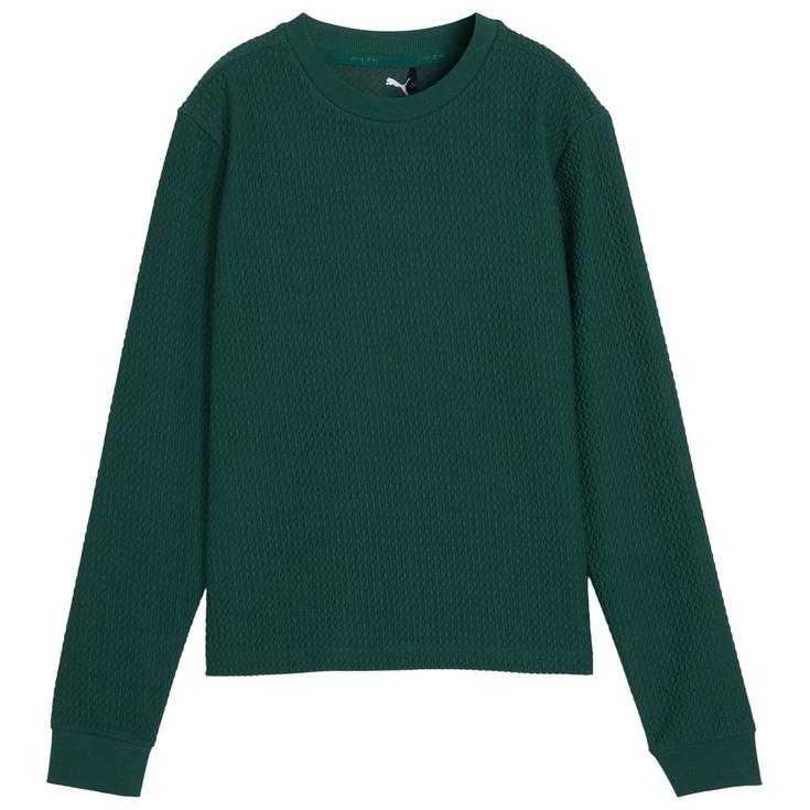 Puma Golf Pullover Boulder Crew Dark Myrtle Präsentation