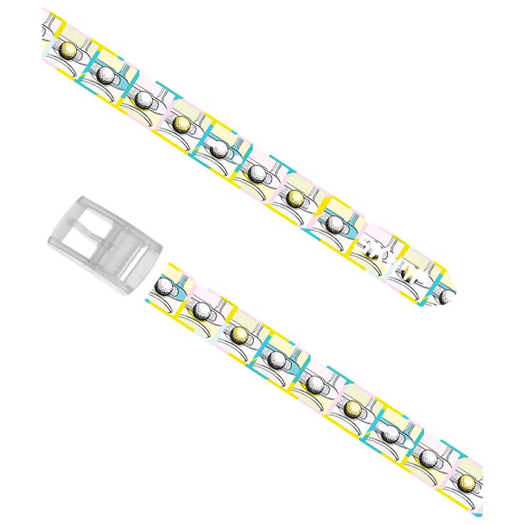 Skimp Gürtel Print Putting Green Präsentation