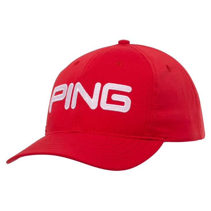 Ping Casquettes Ping Lite Brights Red White - AJUSTABLE Présentation
