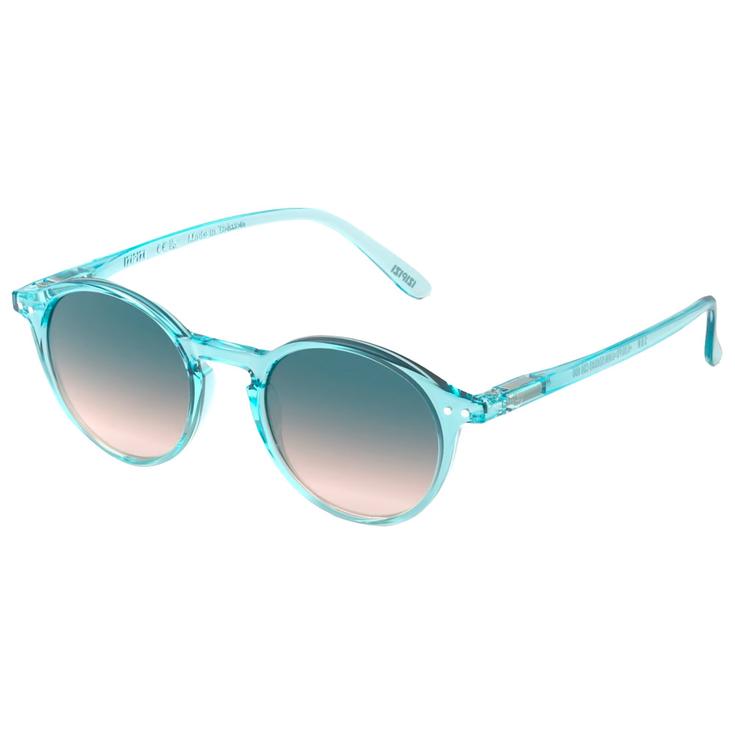 Izipizi Lunettes de soleil Sun #D Turquoise Stone Blue Gradient Polar Présentation