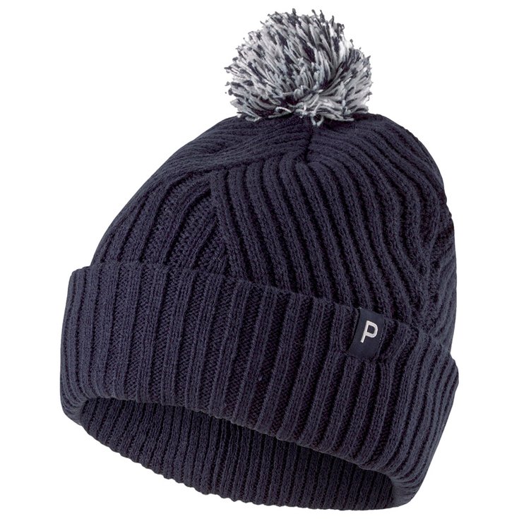 Puma Golf Bonnet Removable Pom P Beanie Navy Blazer - Sans Présentation