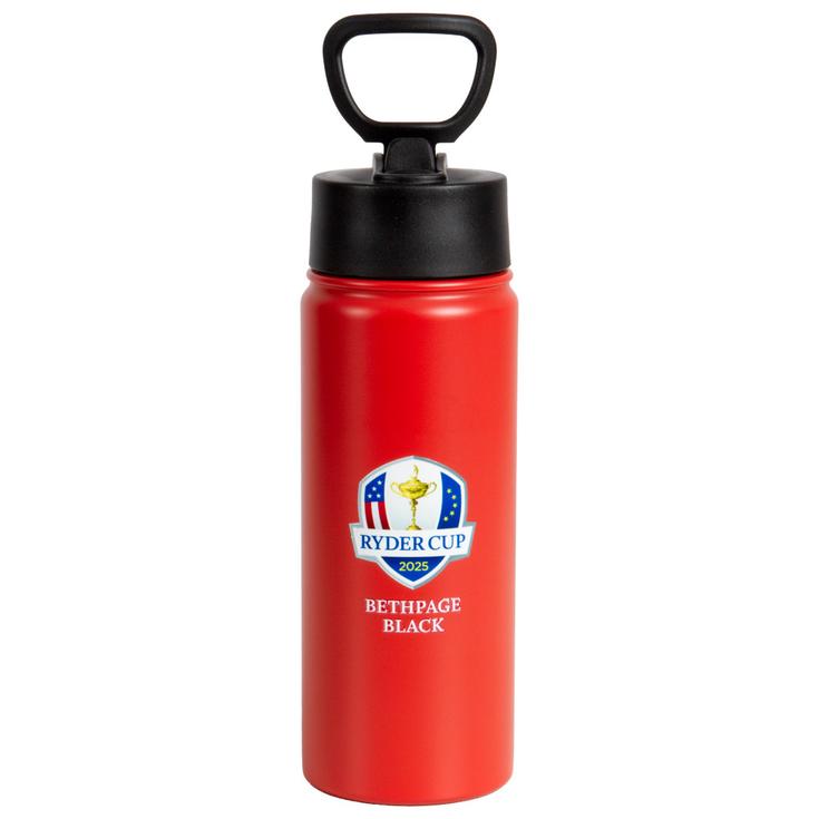 Level 4 Trinkflasche 500ml Flip Top Drinks Ryder Cup Dark Coral Präsentation