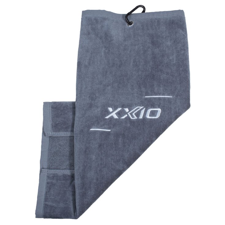 XXIO Serviette Tri Fold Towel Silver - Sans Présentation