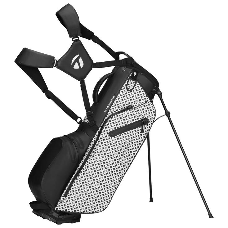 Taylormade Standbag (Komplettsatz) Storm Dry Stand Heritage Icon Black Präsentation