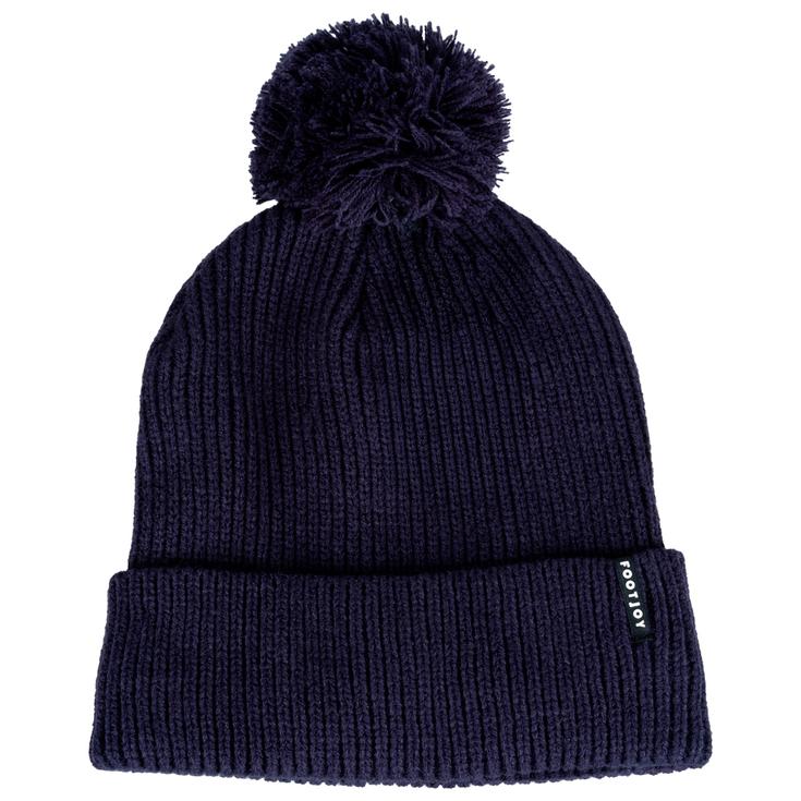 Footjoy Bonnet Cuffed Bobble Navy Présentation
