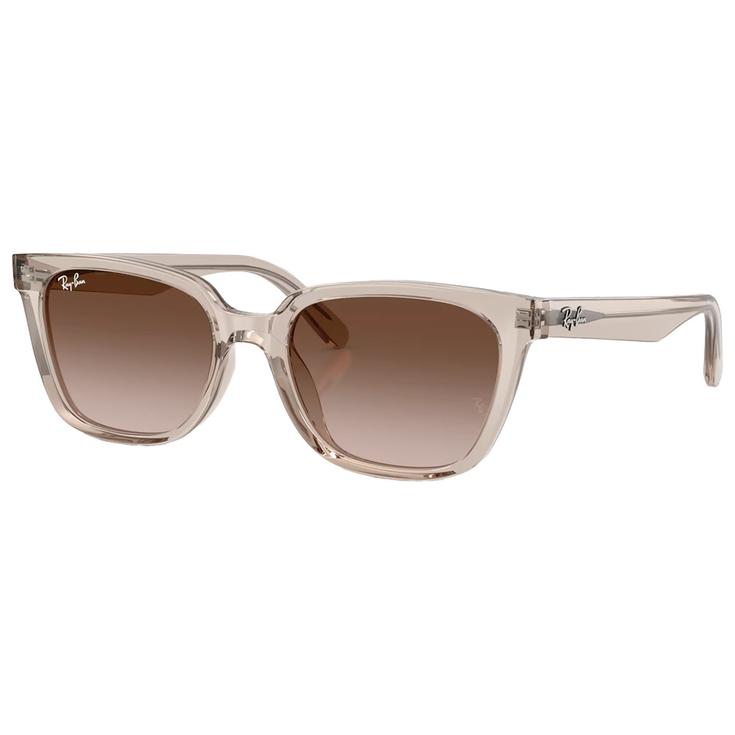 Ray Ban Sonnenbrille RB2243D Polished Light Brown Translucide Dark Brown Gradient Light Brown Präsentation